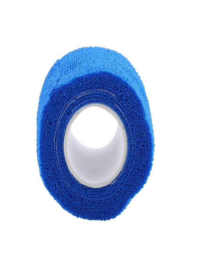 ديلوي 5 لفات من الضمادات ذاتية اللصق، ضمادات الإسعافات الأولية ذاتية اللصق بألوان قوس قزح (أزرق) - Image 2